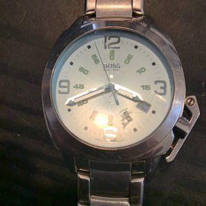 Hugo Boss Swiss Made Mens Maxx Bubble Watch